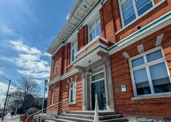 clarington town hall front steps
