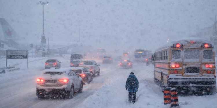 Ontario winter storm disruptions