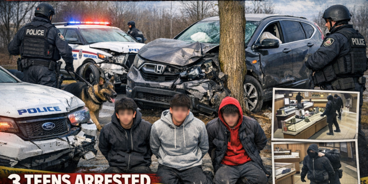 Whitby Carjacking Teens Charged After Cruiser Hit and Jewelry Robberies Whitby carjacking teens