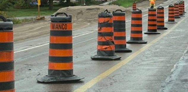 Lane Restrictions Coming to Taunton Road in Clarington lane restrictions construction