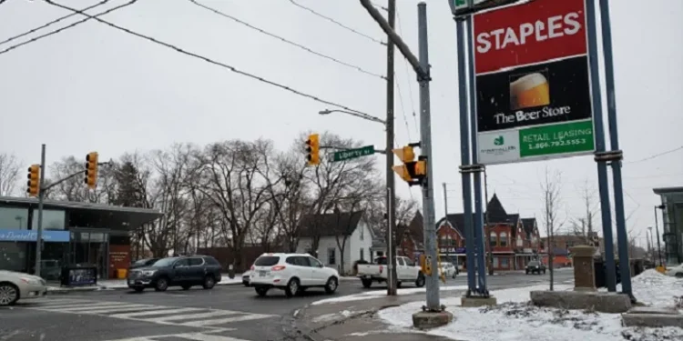 liberty street highway 2 king street bowmanville square beer store staples