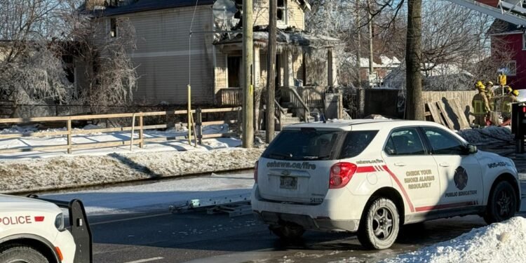 Oshawa House Fire