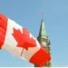 canada flag parliament