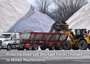 Pickering road salt shortage