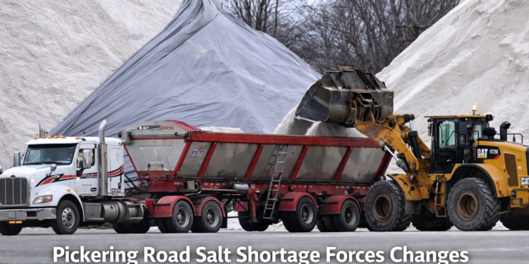 Pickering road salt shortage
