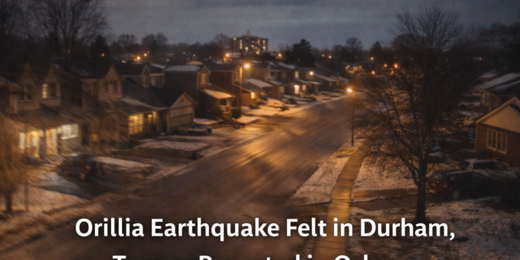 Orillia earthquake