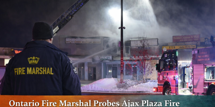 Ajax Plaza Fire