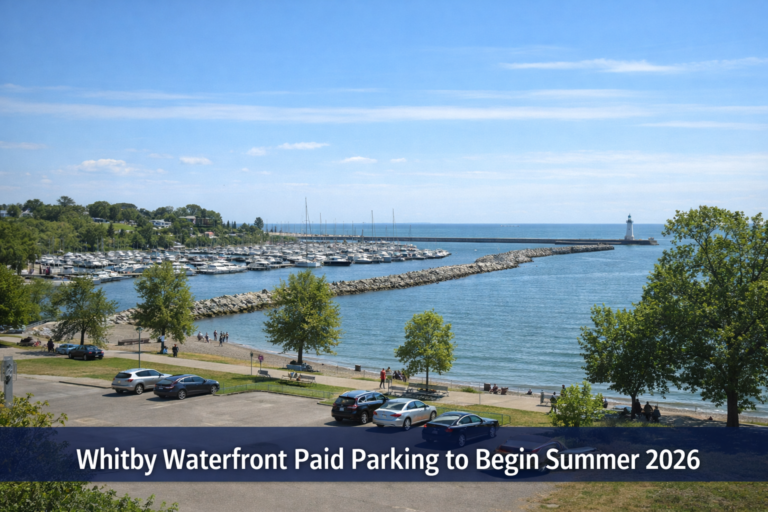 Whitby Waterfront Paid Parking program