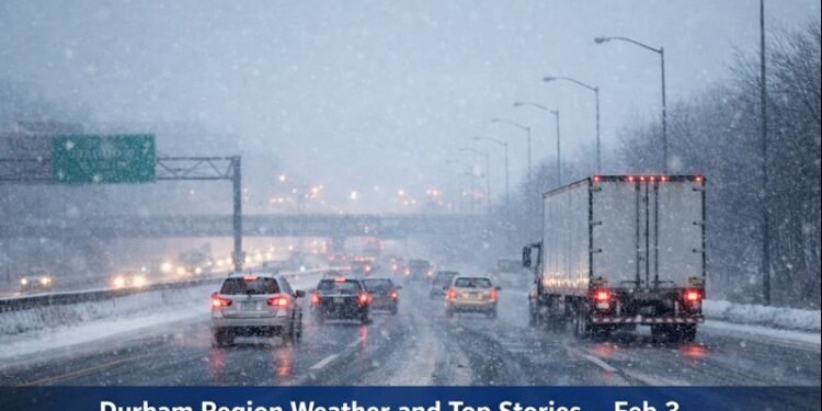 Durham Region Weather and Top Stories – Feb 3 Durham Region Weather and Top Stories