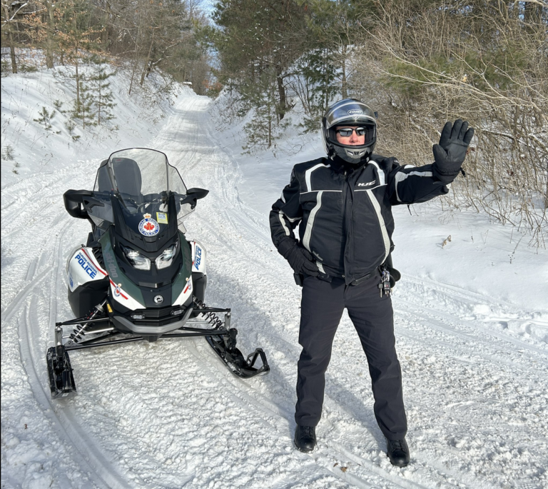 snowmobile crash