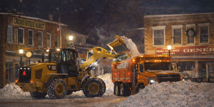 Orono snow removal street closures