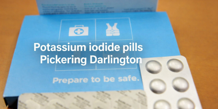 potassium iodide pills Pickering Darlington