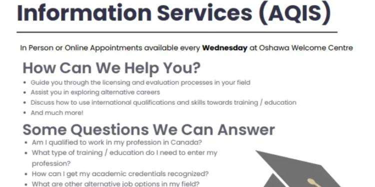 AQIS Appointments in Oshawa Help Newcomers Navigate Accreditation and Qualifications aqis appointments in oshawa help newcomers navigate accreditation and qualifications