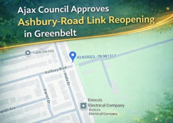 ajax council approves ashbury road link reopening in greenbelt
