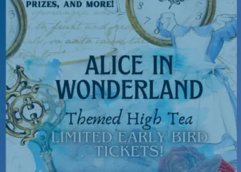 alice in wonderland high tea event details