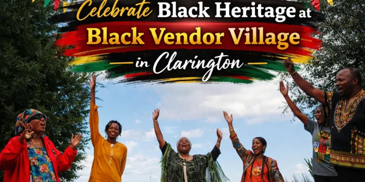 celebrate black heritage at black vendor village in clarington