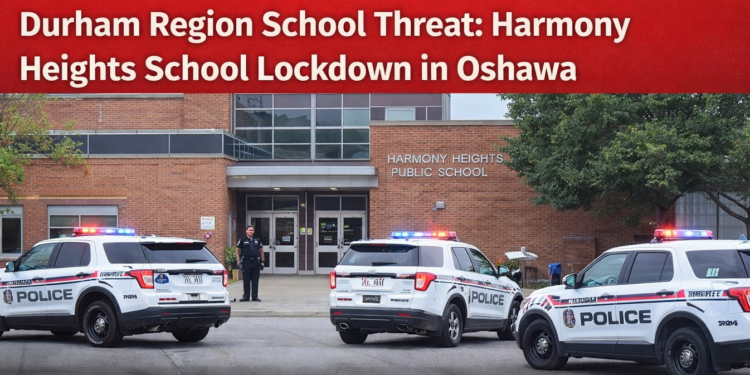 Harmony Heights School Lockdown in Oshawa After Threat