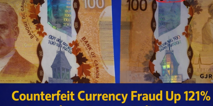 counterfeit currency fraud up 121% in durham region, police warn