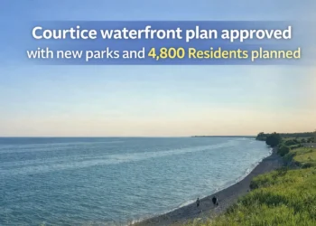 courtice waterfront plan finally approved with new parks and 4,800 residents planned