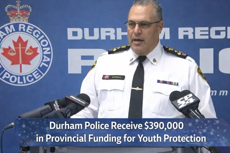 durham police receive $390,000 in provincial funding for youth protection