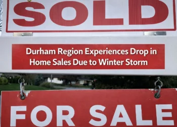 durham region experiences drop in home sales due to winter storm