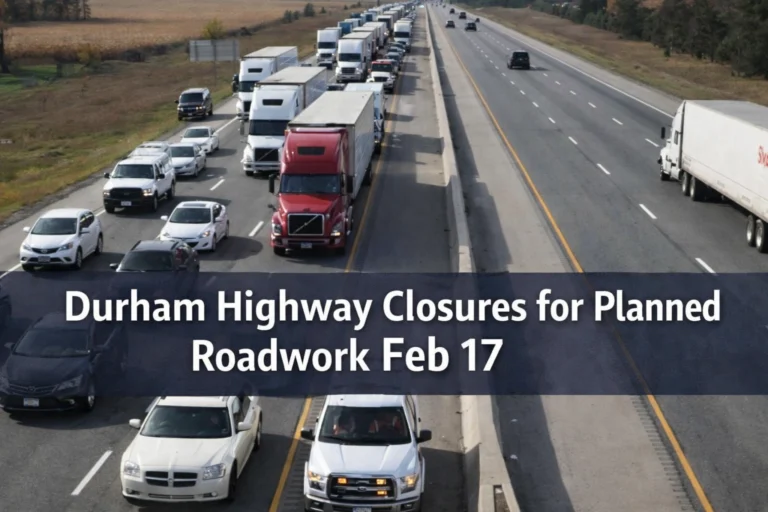 durham highway closures for planned roadwork feb 17th
