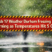 feb 17 weather durham freezing rain warning as temperatures hit 5 c