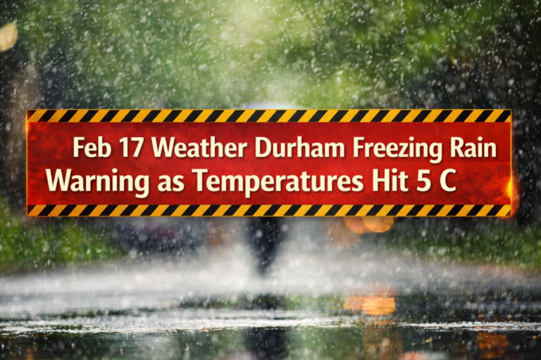 feb 17 weather durham freezing rain warning as temperatures hit 5 c
