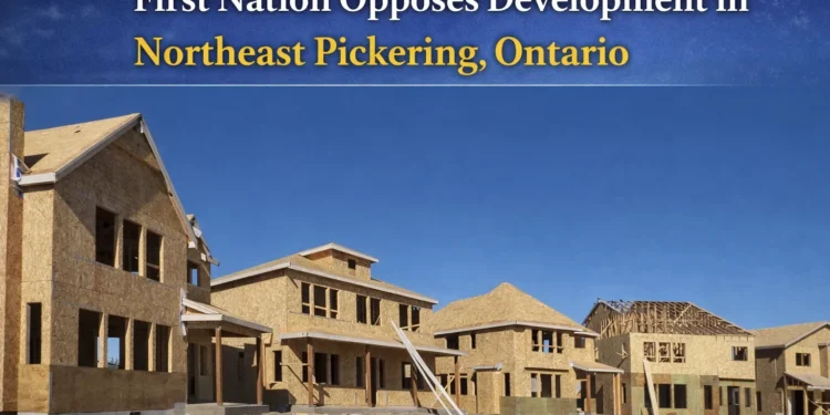 first nation opposes development in northeast pickering, ontario