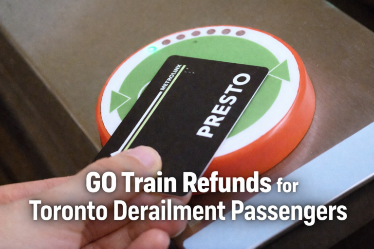 go train refunds for toronto derailment passengers