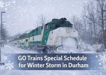 go trains special schedule for winter storm in durham