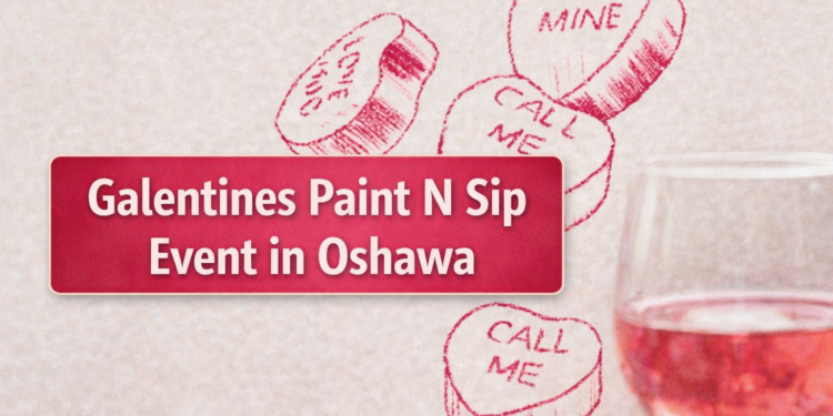 Galentines Paint N Sip Event in Oshawa galentines paint n sip event in oshawa