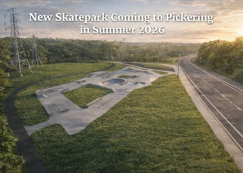 new skatepark coming to pickering in summer 2026