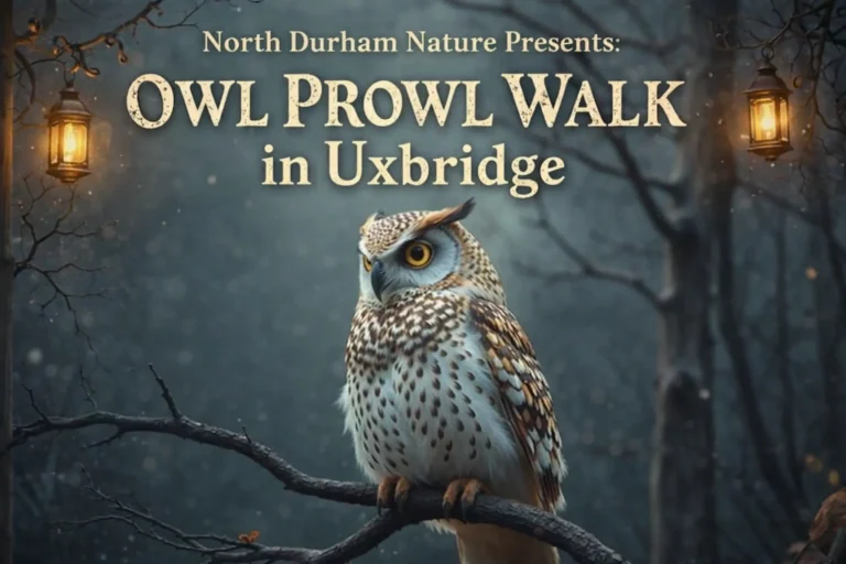 north durham nature presents owl prowl walk in uxbridge