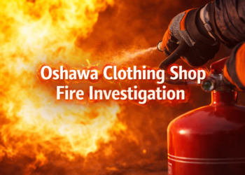 oshawa clothing shop fire investigation