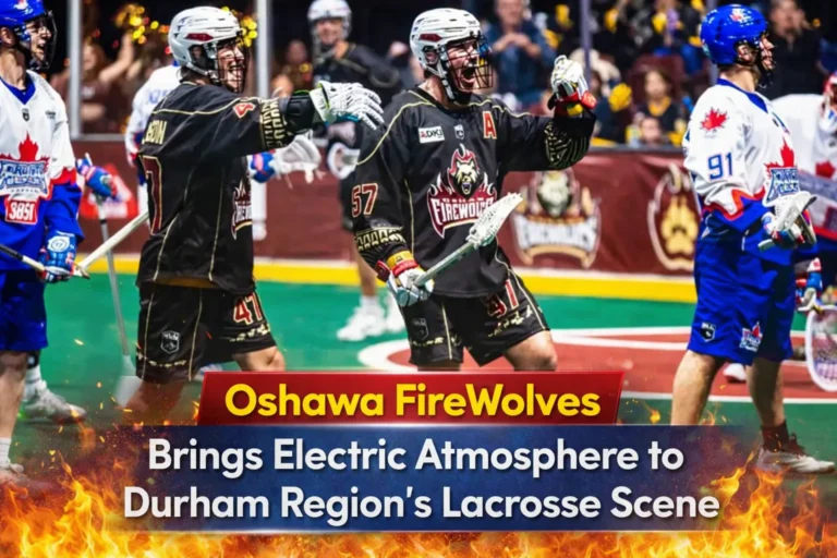 oshawa firewolves bring electric atmosphere to durham region's lacrosse scene