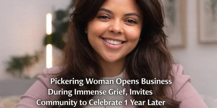 pickering woman opens business during immense grief, invites community to celebrate 1 year later