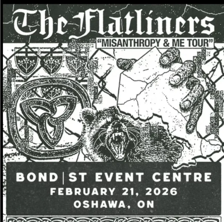 the flatliners misanthropy & me tour – oshawa concert on feb 21, 2026