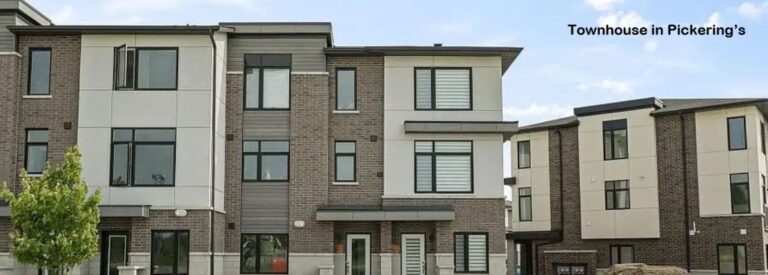 townhouse in pickering’s
