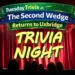 tuesday trivia at the second wedge returns to uxbridge
