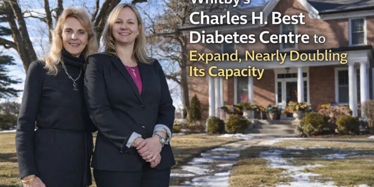 whitby’s charles h. best diabetes centre to expand, nearly doubling its capacity