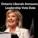 Ontario Liberal Party leadership announcement event