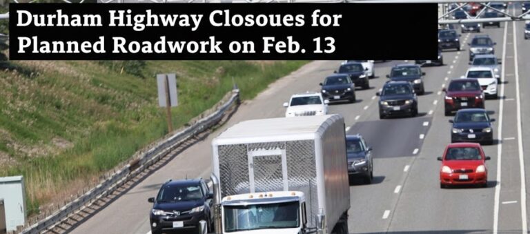 Durham Highway Closures