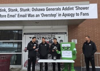 Stink, Stank, Stunk: Oshawa Generals Admit ‘Shower Before Game’ Email Was an ‘Overstep’ in Apology to Fans Generals Apologize