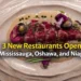 3 new restaurants open in mississauga, oshawa, and niagara
