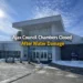 ajax council chambers closed after water damage