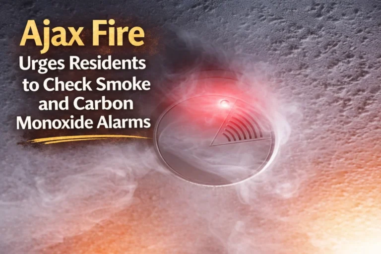 ajax fire urges residents to check smoke and carbon monoxide alarms