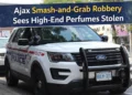 ajax smash and grab robbery sees high end perfumes stolen