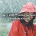 april 2026 weather forecast southern ontario