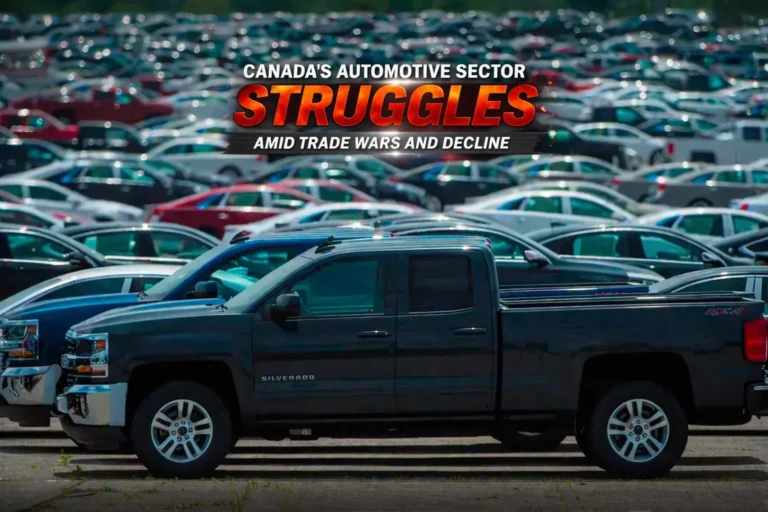 canada’s automotive sector struggles amid trade wars and decline